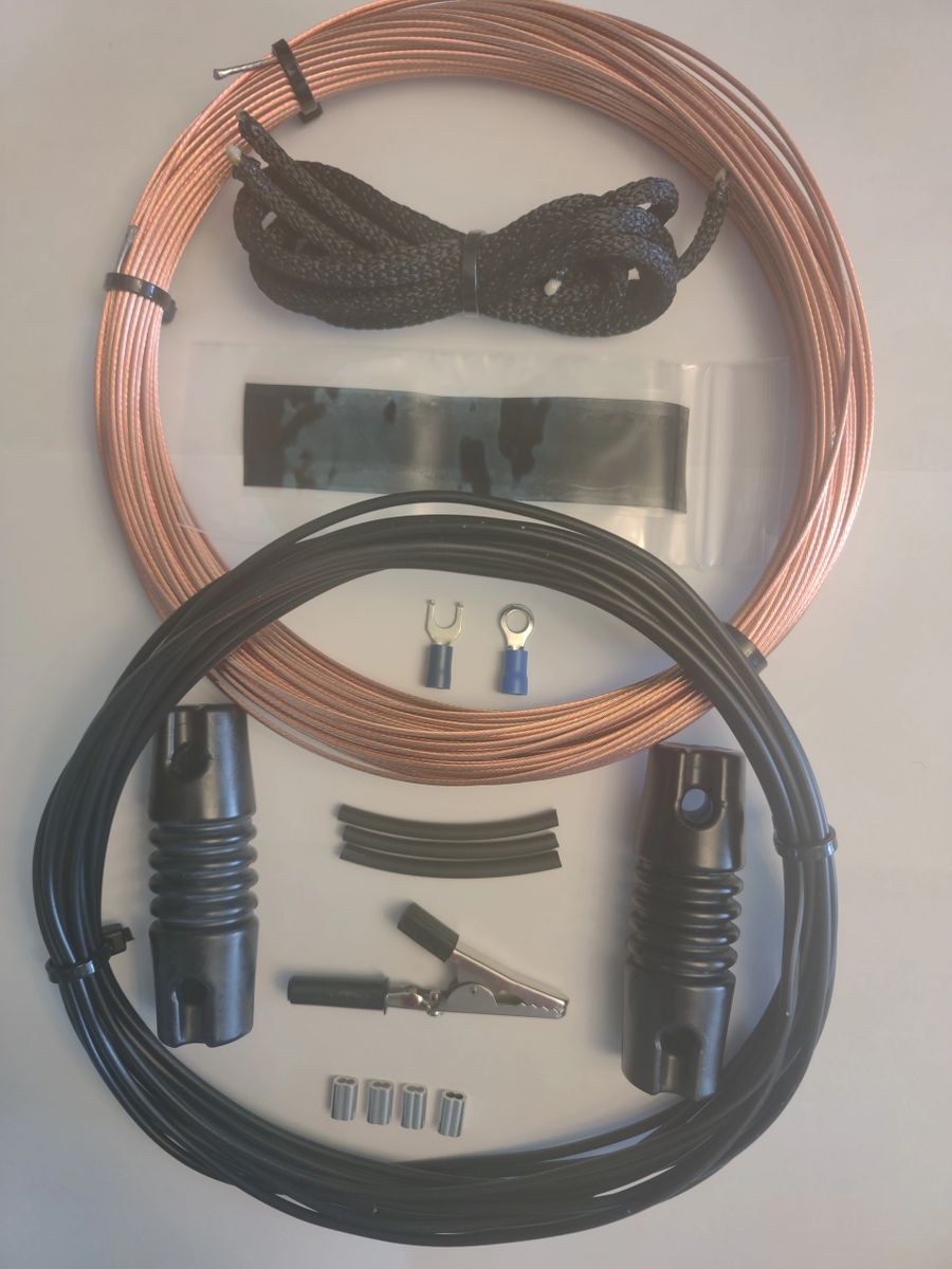 100' Professional Longwire Shortwave Antenna Kit The Nightstar USA